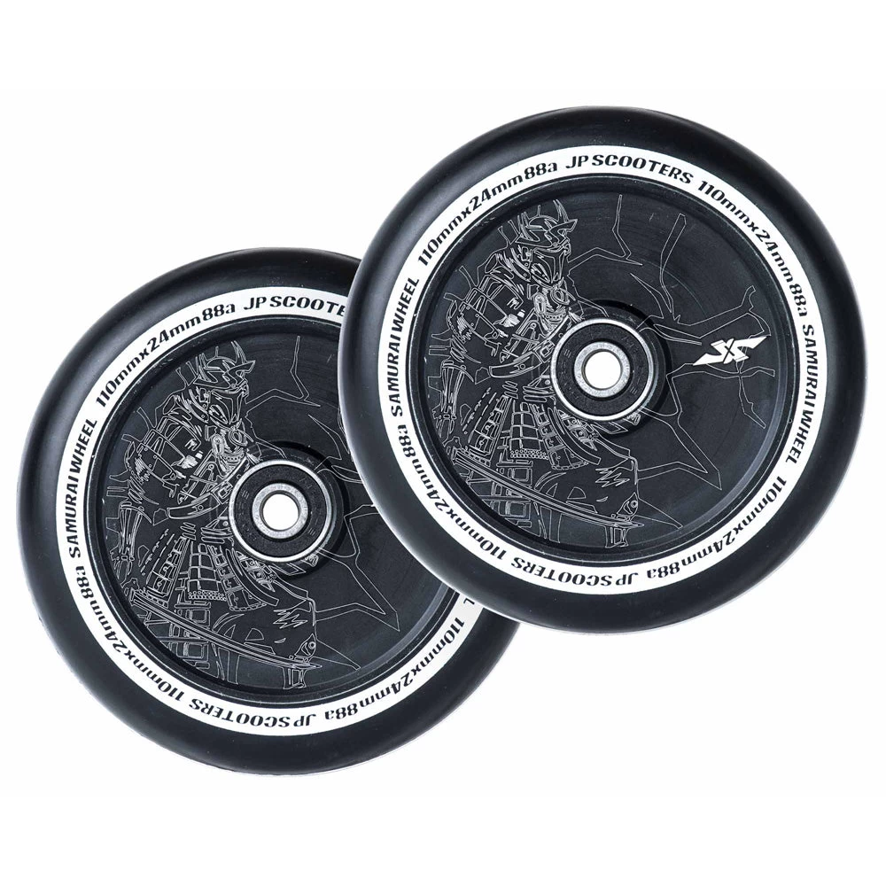 Samurai Wheels | 24mm X 110mm | Black/Black