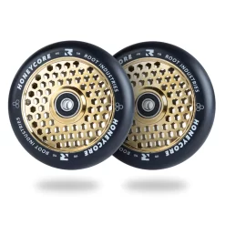 HoneyCore Wheels | 24mm X 110mm | Black/Gold