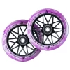 DNA Scooter Wheels | 24mm X 120mm | Clear Purple Marble/Black