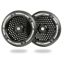 HoneyCore Scooter Wheels | 24mm X 120mm |Black/Black