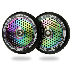 HoneyCore Wheels | 24mm X 120mm | Black/Rocket Fuel