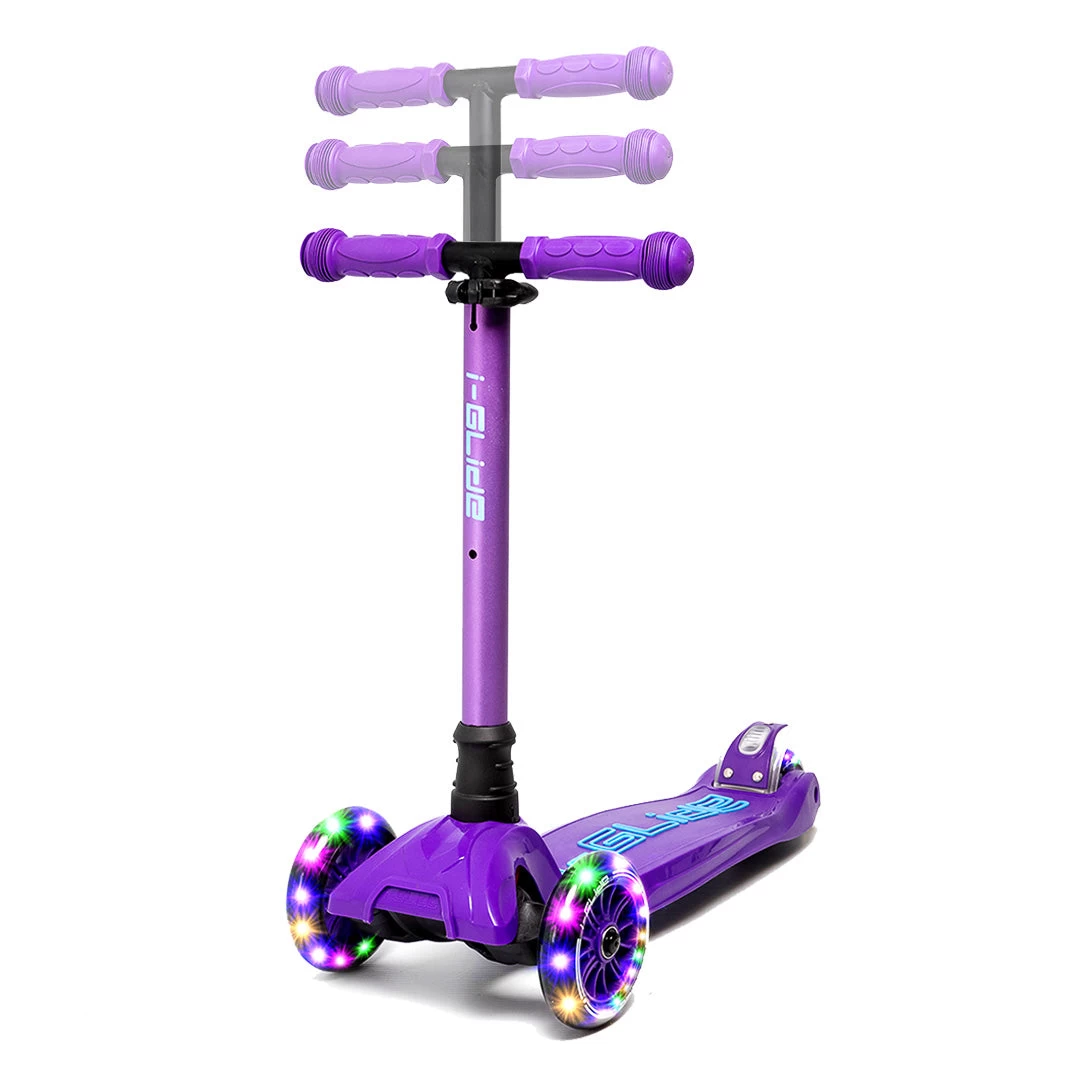 I-Glide 3-Wheel Kids Scooter V3 | Purple/Blue - Image 6
