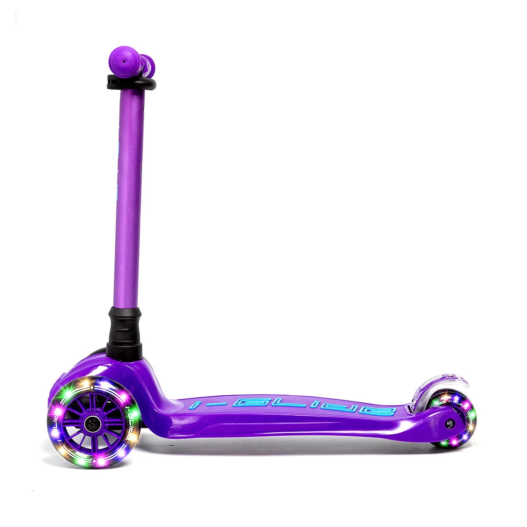 I-Glide 3-Wheel Kids Scooter V3 | Purple/Blue - Image 5