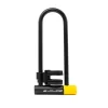 E-Glide EGL14-300 Alarm U Lock | Black & Yellow