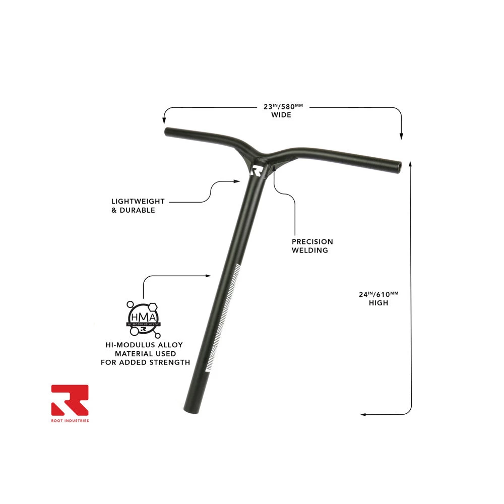Invictus HMA Aluminium Bar | 610mm X 580mm | Black - Image 3