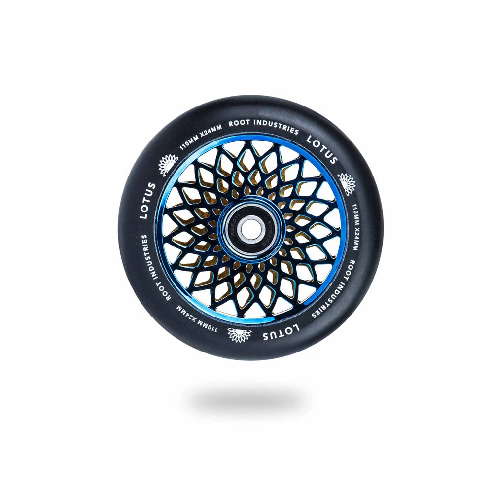 Lotus Wheels | 24mm X 110mm | Black/Blu-Ray - Image 3