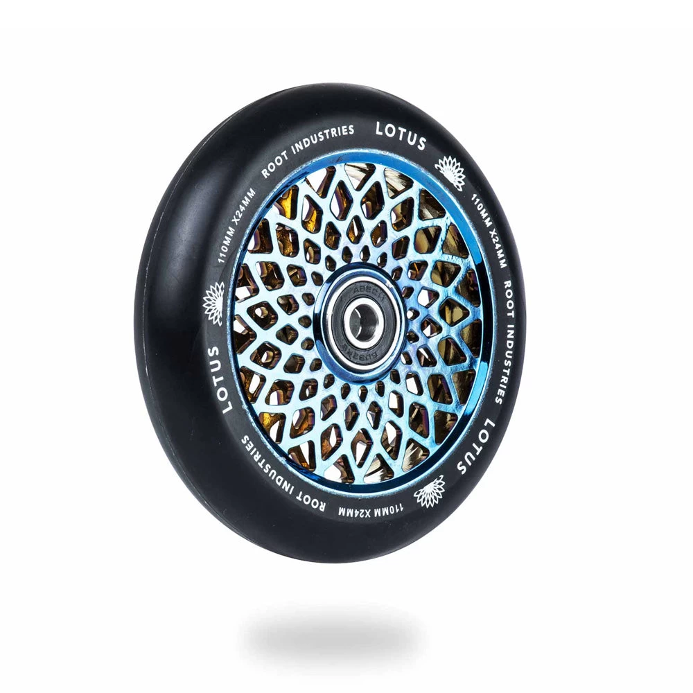 Lotus Wheels | 24mm X 110mm | Black/Blu-Ray - Image 2