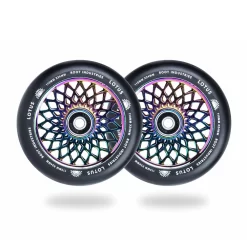 Lotus Scooter Wheels | 24mm X 110mm | Black/Rocket Fuel