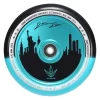 Envy Jon Reyes Signature Scooter Wheels | 26mm X 120mm | Black/Teal | SINGLE