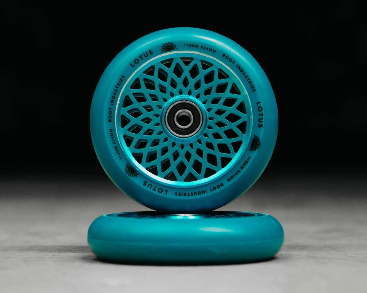 Lotus Radiant Wheels | 24mm X 110mm | Blue/Blue - Image 5